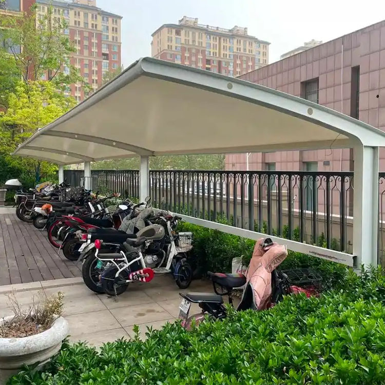 饶平县膜结构电动车棚